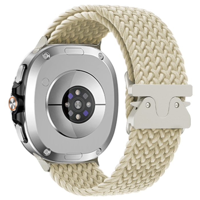 A-One Brand - Galaxy Watch 8/8 Classic (40/44/46mm) Armband Nylon - Starlight