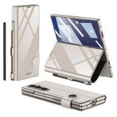 GKK - GKK Samsung Galaxy Z Fold7 Fodral - H&aring;rd PC + PU - Gr&aring;