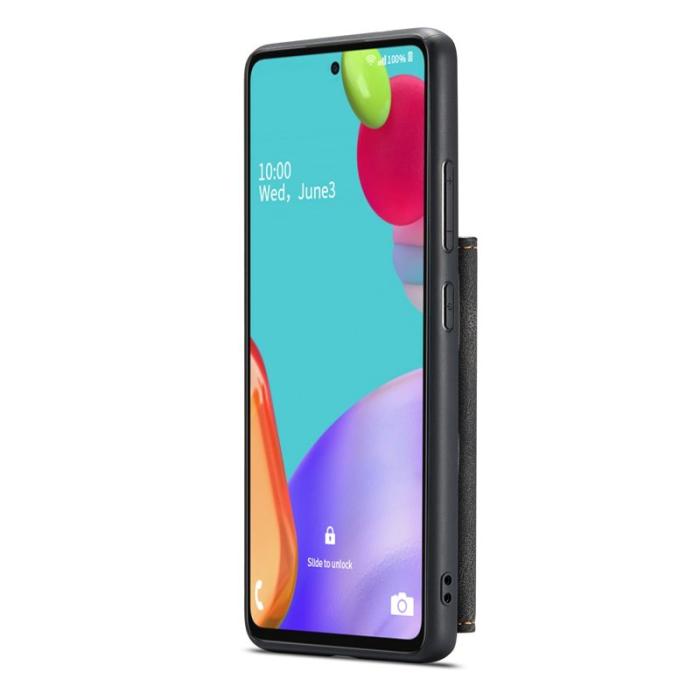 JEEHOOD - JEEHOOD Mobilskal till Samsung Galaxy A53 5G 2-i-1 Plånboksfodral Svart