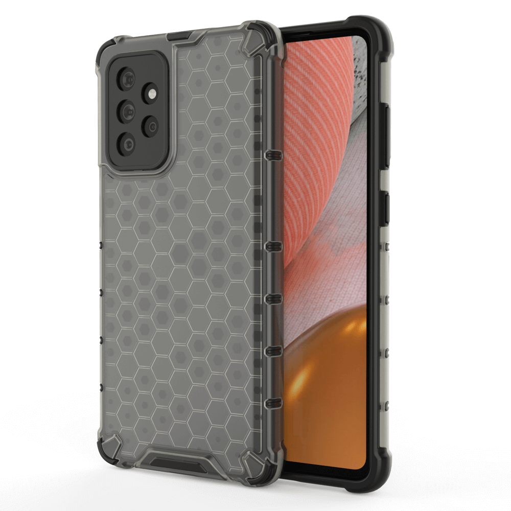 Honeycomb Armor Skal till Samsung Galaxy A72 4G - Svart | 2353 | AlltMobil