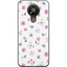 iSecrets - Mobilskal till Nokia 3.4 med Blommor och fjärillar