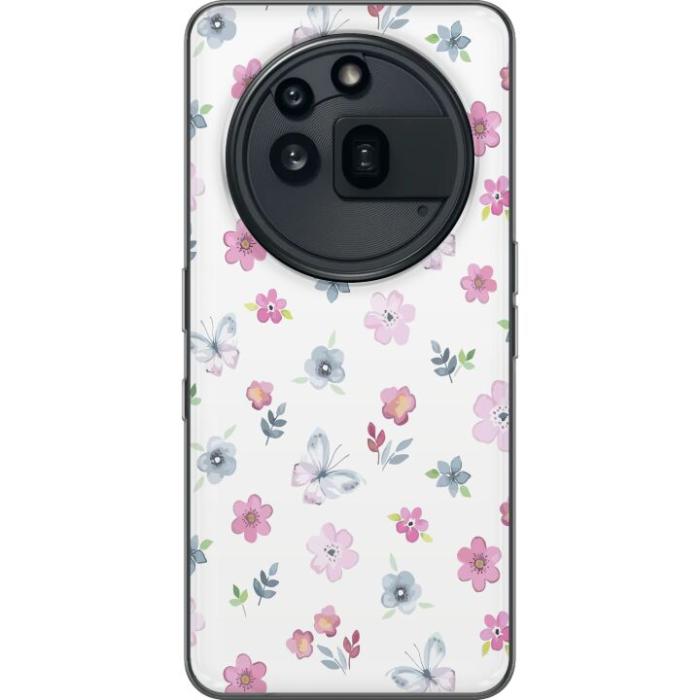 iSecrets - Mobilskal till Nothing Phone (3a) Pro med Blommor och fjärillar