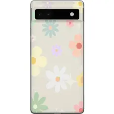 Gustaf - Mobilskal till Google Pixel 6a med fejdande blommor