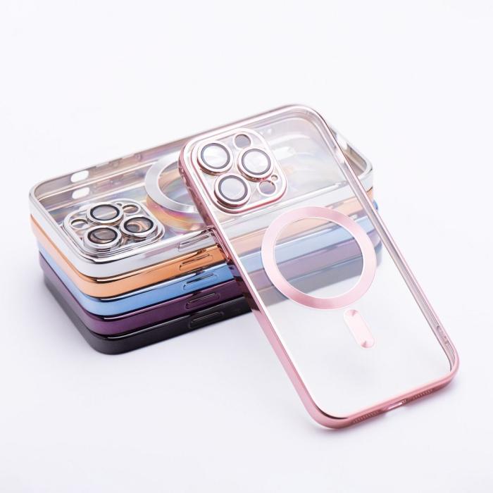 OEM - iPhone 14 Pro Max Mobilskal Magsafe Electro - Rosa