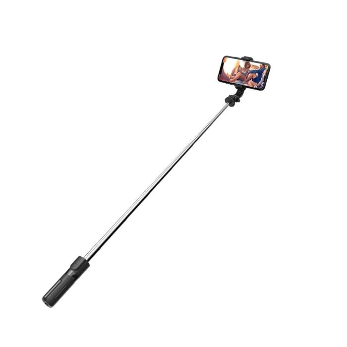 Tech-Protect - Trådlös Selfiestick Tripod L02S - Svart