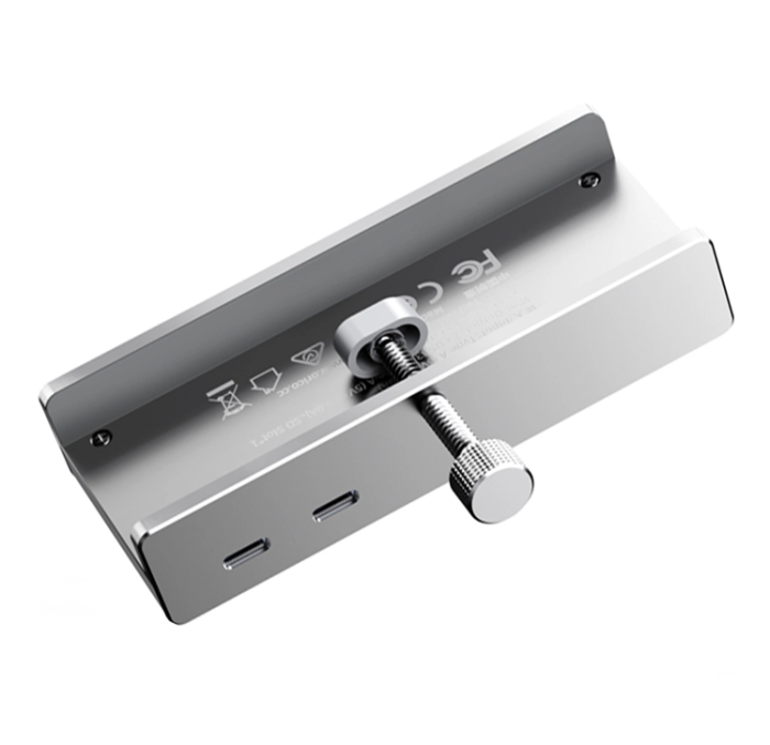 ORICO - Orico Hubklämma-monterad 2xUSB-A 3.0, SD&TF, 3.5mm Ljud - Svart