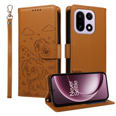 A-One Brand - OnePlus 15 Pl&aring;nboksfodral RFID Blocking Imprinted Dog Pattern