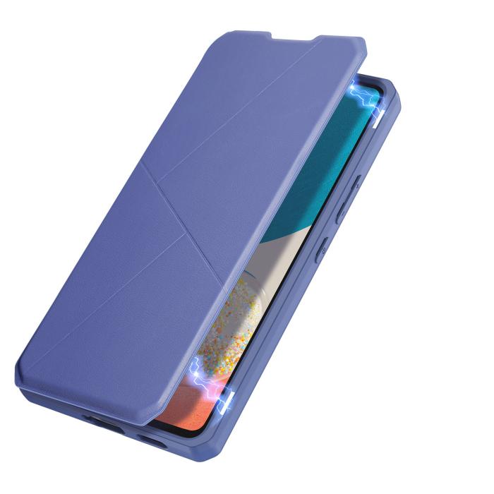 Dux Ducis - Dux Ducis Galaxy A73 Plånboksfodral Skin X Holster - Blå