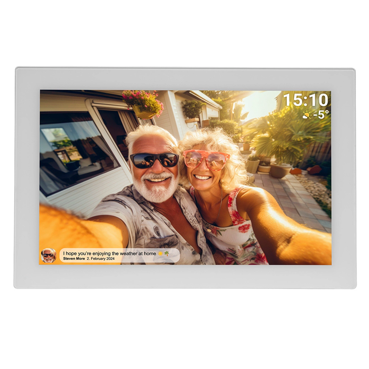 Denver Digital Fotoram 10.1"""" 16GB Frameo PFF-1037W - Vit | 264 | AlltMobil