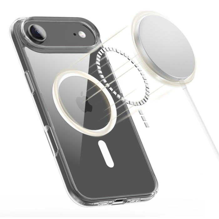Tech-Protect - Tech-Protect iPhone 17 Air Mobilskal Magsafe Flexair Hybrid - Clear