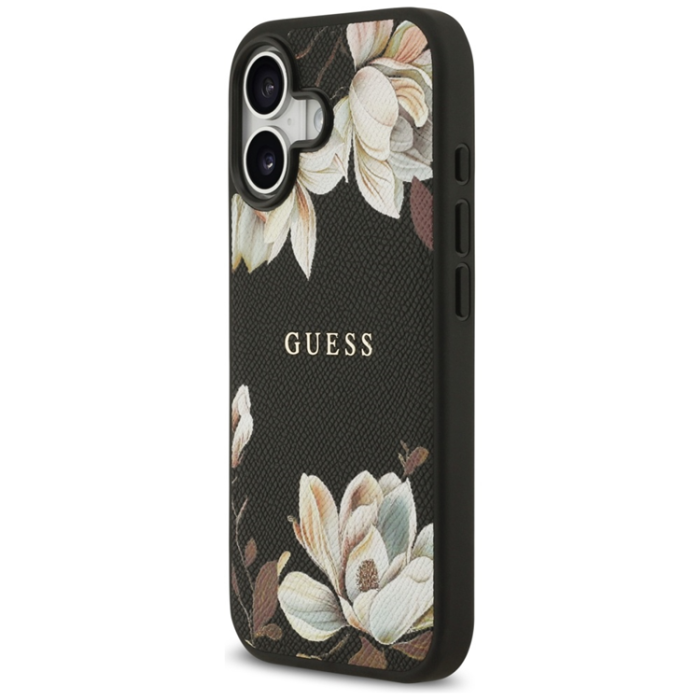 Guess - Guess iPhone 17 Mobilskal Magsafe Classic Logo - Svart