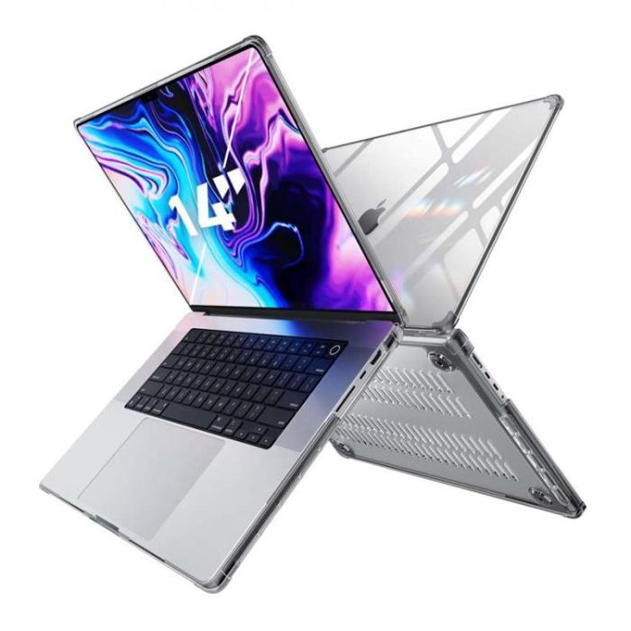 UTGATT1 - SupCase Unicorn Beetle Clear Skal Macbook Pro 14 2021 - Svart