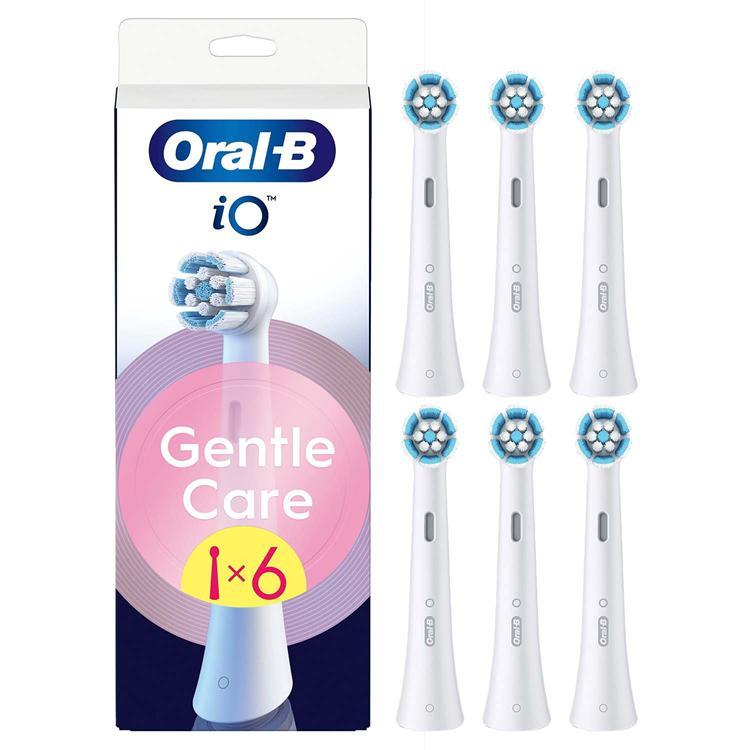 Oral B Borsthuvud iO Gentle Care 6st - Vit