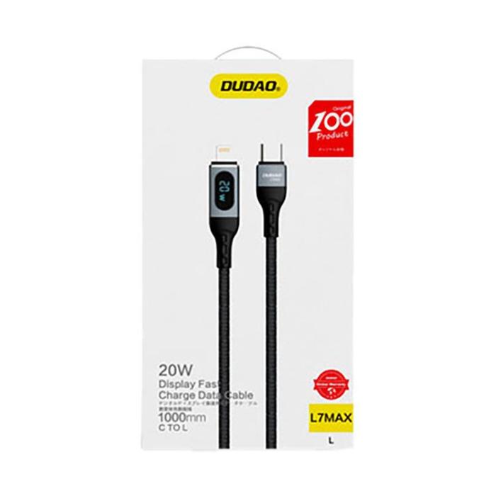 Dudao - Dudao USB-C till Lightning kabel Snabbladdning PD 20W 1m