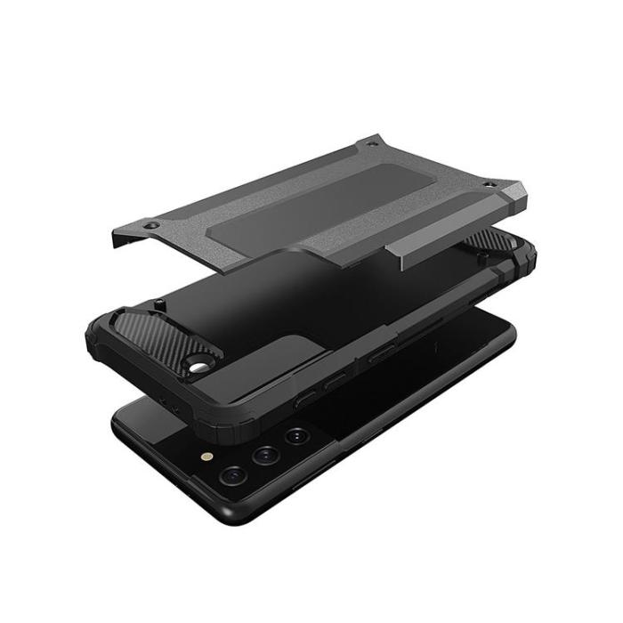 OEM - Galaxy S23 Ultra Skal Hybrid Armored - Svart