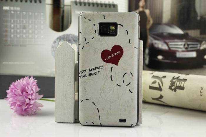 UTGATT5 - Skal till Samsung Galaxy S2 i9100 - I Love You