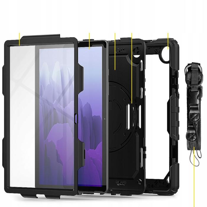 UTGATT - Galaxy Tab A7 10.4 (2020/2022) Skal Solid360 - Svart
