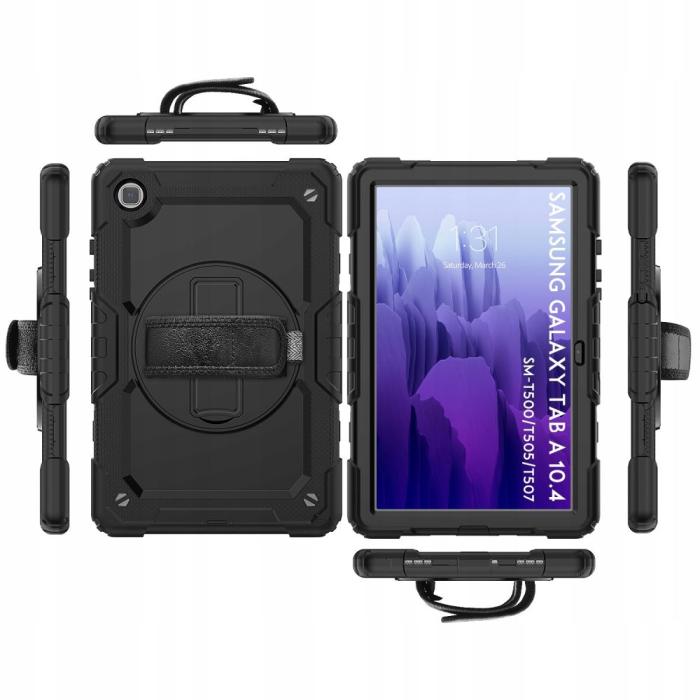 UTGATT - Galaxy Tab A7 10.4 (2020/2022) Skal Solid360 - Svart