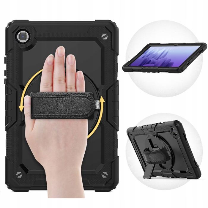 UTGATT - Galaxy Tab A7 10.4 (2020/2022) Skal Solid360 - Svart