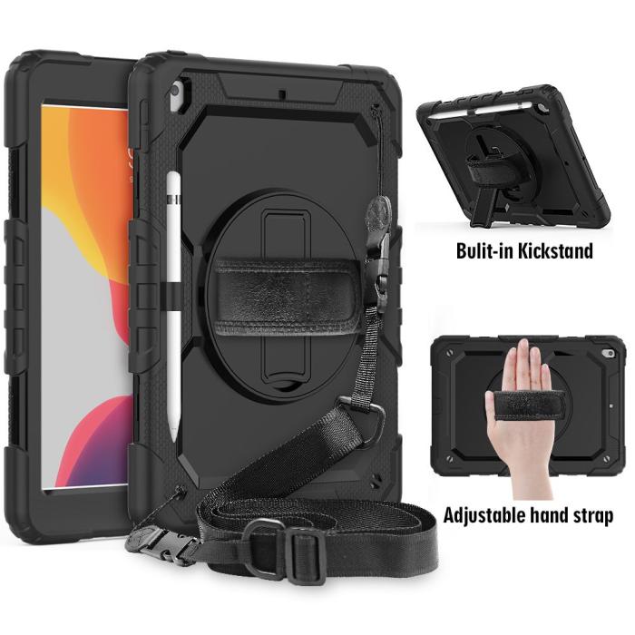 Tech-Protect - Tech-Protect Solid360 Fodral Ipad 7/8 10.2 2019/2020 Svart