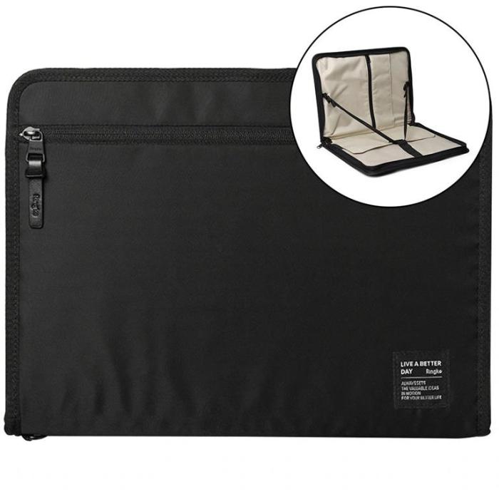 UTGATT1 - Ringke Smart Zip Datorfodral upp till 13'' - Svart