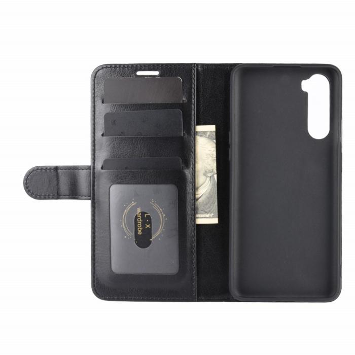 OEM - Crazy Horse Fodral Till OnePlus Nord - Svart