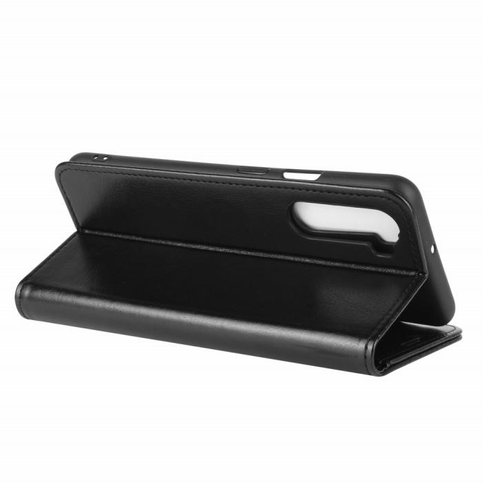 OEM - Crazy Horse Fodral Till OnePlus Nord - Svart