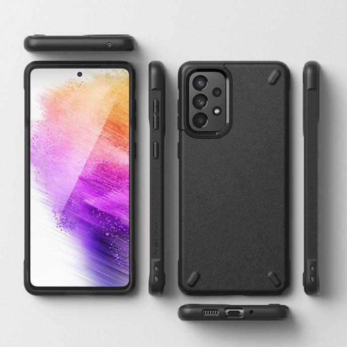 OEM - Ringke Onyx Durable Skal Galaxy A73 - Svart