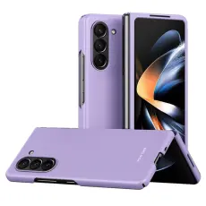 OEM - Galaxy Z Fold 5 Mobilskal Rubberized - Lila