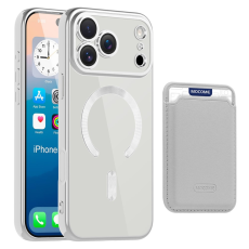A-One Brand - iPhone 17 Pro Max Mobilskal MagSafe Korthållare TPU + PC