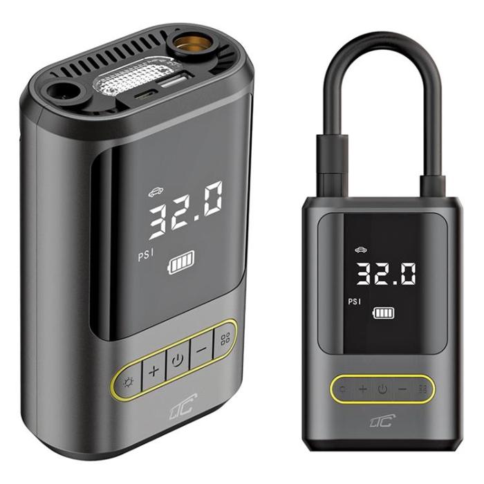 LTC - LTC Elektrisk Pump för Cykel/Bil Kompressor 2x2000mAh USB-C