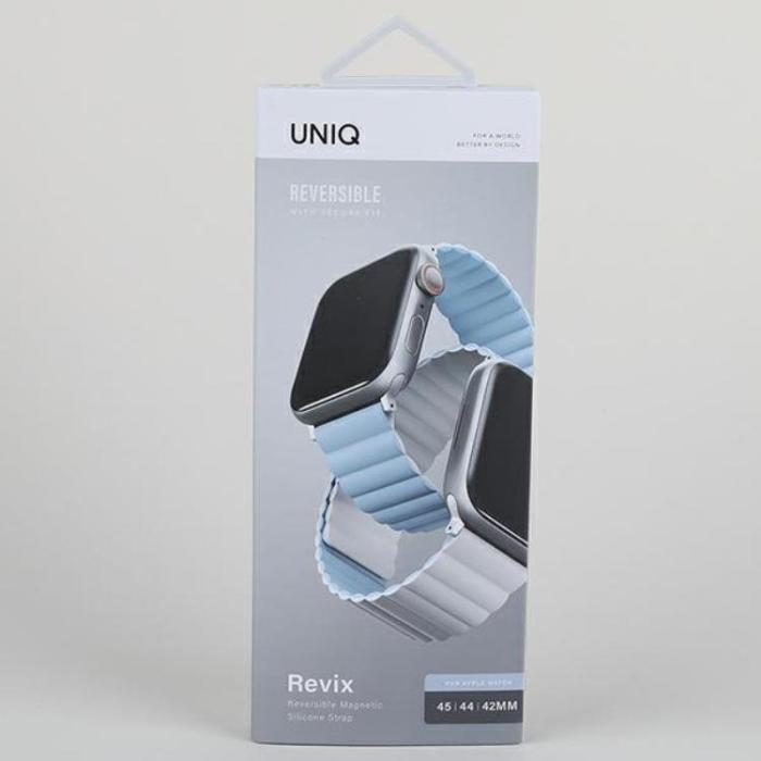 UNIQ - UNIQ Apple Watch 6/7/8/SE (44/45mm) Armband Reversible Magnetic