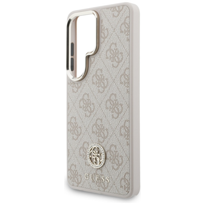 Guess - Guess Mobilskal För Galaxy S26 Ultra MagSafe 4G Big Rhinestone Triangle Strap