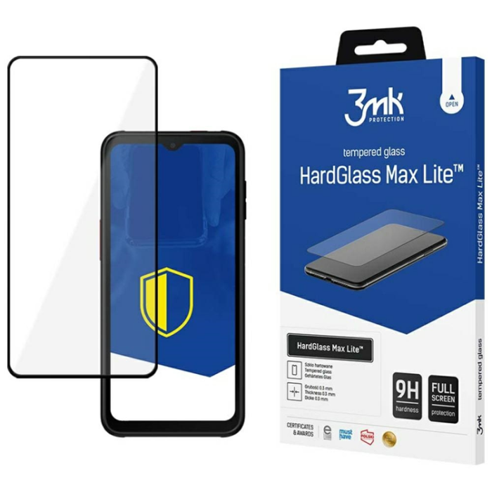 3MK - 3MK Galaxy XCover 7 Härdat Glas Skärmskydd Max Lite - Clear