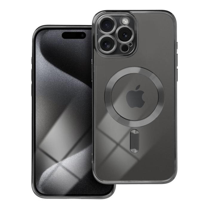 OEM - iPhone 15 Pro Mobilskal Magsafe Electro - Svart