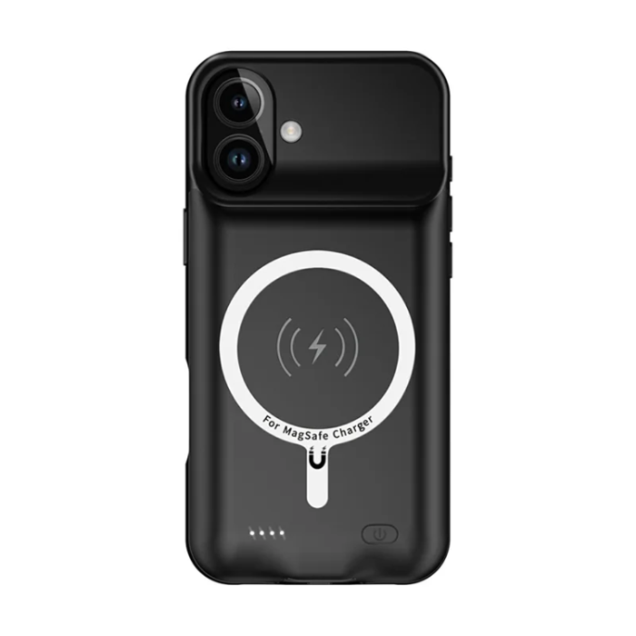 A-One Brand - iPhone 17 Batteriskal Magsafe 6000mAh A29 - Svart