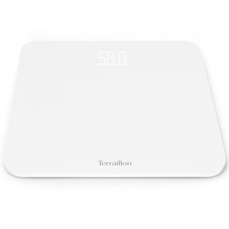 Terraillon Personvåg X-LINE Ultratunn & USB-C laddning