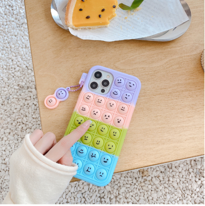 OEM - Emojis Pop it fidget skal till iPhone 7/8/SE 2020