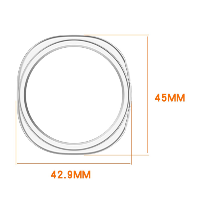 A-One Brand - Galaxy Watch 8 (40mm) Skal Semi-Enclosed - Transparent