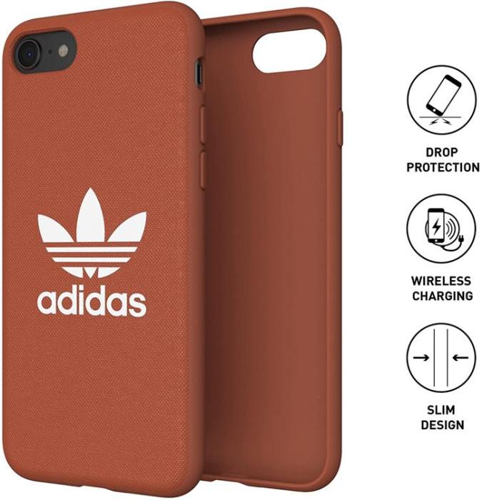 UTGATT5 - Adidas Or Molded Canvas Skal iPhone 6/6s/7/SE (2020/2022) - Orange