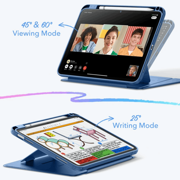 ESR - ESR iPad 10.9” (2022)/11” (2025) Fodral Hybrid - Marinblå
