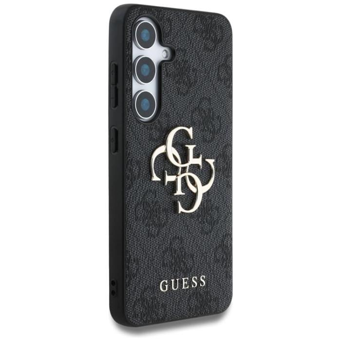 Guess - Guess Galaxy S25 Plus Mobilskal Big 4G Logo Classic - Svart