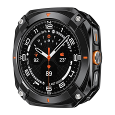 A-One Brand - Samsung Galaxy Watch Ultra (47mm) Skal Cyber Style - Svart/Orange