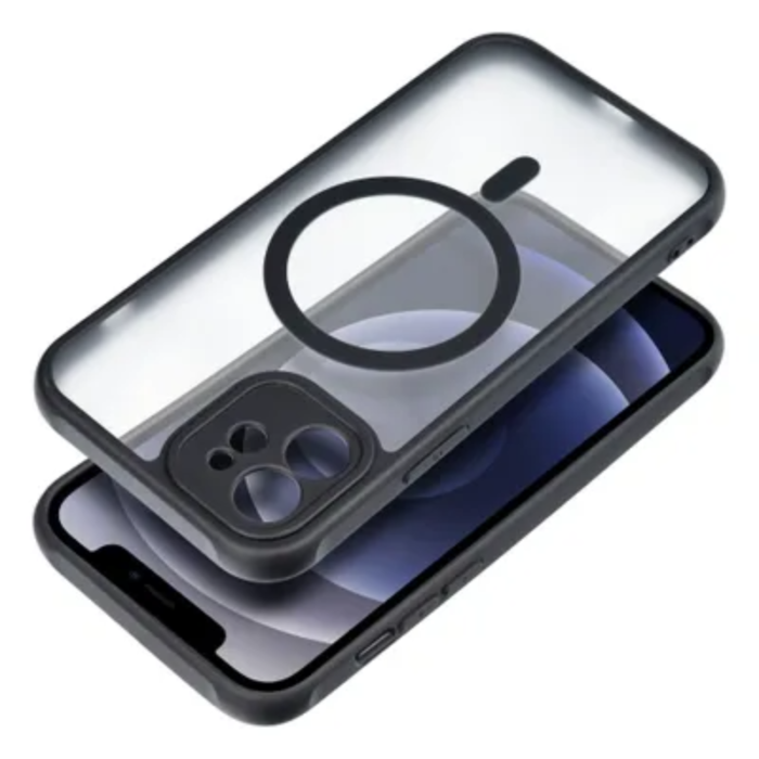 OEM - iPhone 12 Mobilskal Magsafe Matte - Svart