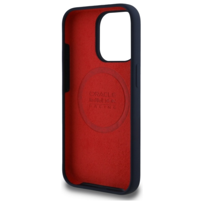 Red Bull - Red Bull iPhone 15 Pro Max Mobilskal MagSafe Silikon Röd Ring