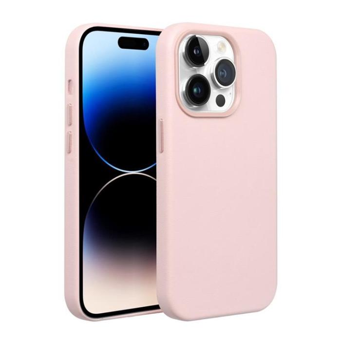 UTGATT1 - iPhone 11 Pro Max Magsafe Skal Läder - Sand Rosa