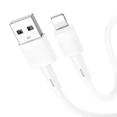 Hoco - Hoco USB Till Lightning Kabel 1m - Vit