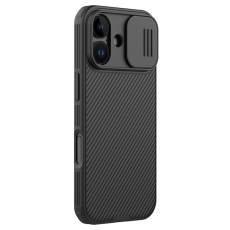 Nillkin - NILLKIN iPhone 17 Mobilskal Slide Kamera Lid - Svart