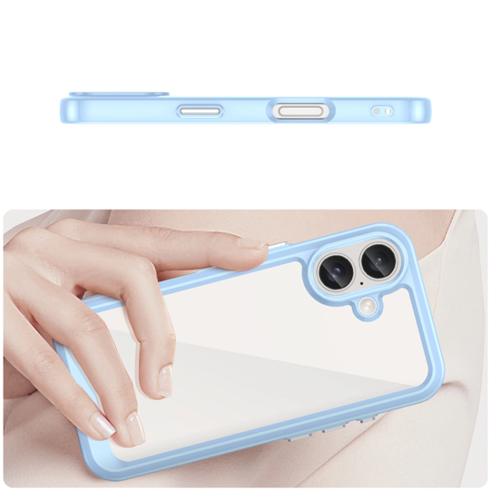 OEM - iPhone 16 Plus Mobilskal Outer Space - Blå