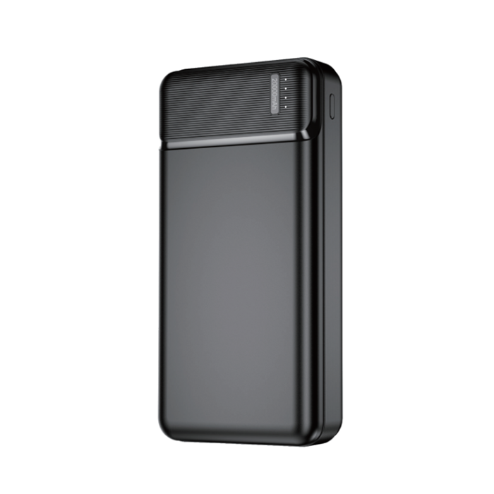 Maxlife - Maxlife Powerbank 20000mAh USB-C/Micro-USB 2.4A - Svart